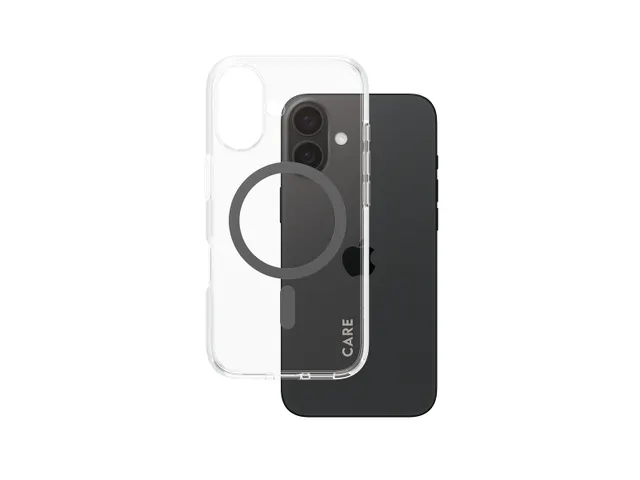 PanzerGlass CARE by Urban Combat Case Transparent w. Black MagSa
