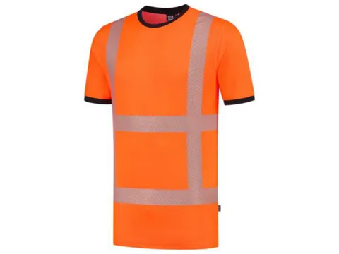 Tricorp 103701 T-shirt, fluo oranje, maat S, per stuk