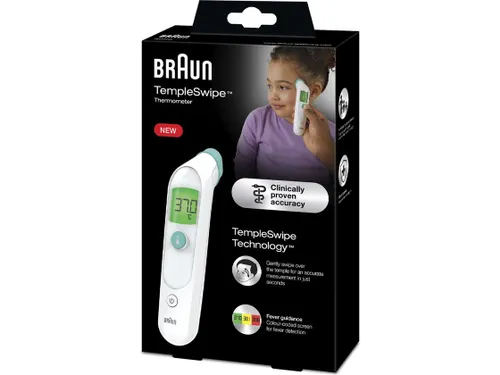 Braun Thermometer Templeswipe Bst200we