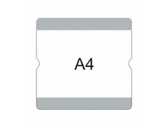 beschrijfbare hoes,markering HxB 302x290mm,PVC,grijs