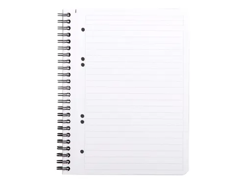 Notitieboek Rhodia Greenbook A5 lijn 6-gaats 180 pagina's 90gr zwart