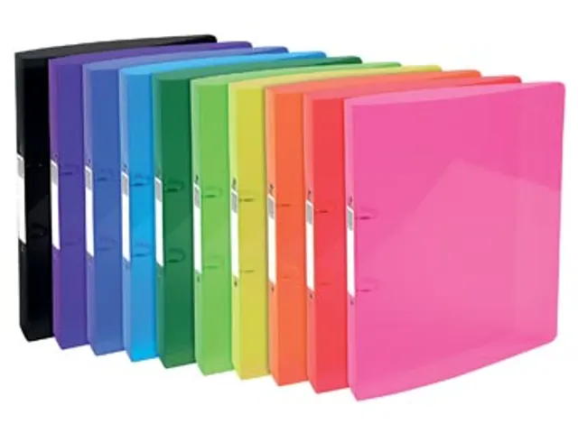 Exacompta Iderama classeur souple à anneaux 2 anneaux dos 30mm Ass