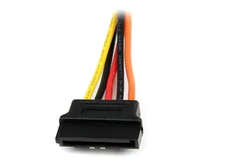 15cm vastklikkende SATA voeding-Y-splitterkabeladapter M/F - 5