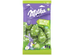 oeufs de Pâques, 81 g, lait noisettine