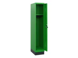 schoollocker,HxBxD 1630x300x500mm,1vak,vak B 300mm,draaigrendel,sokkel