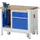 Werkbank 880x1000x700mm Beukenhouten Werkblad 1lade 2 Kasten