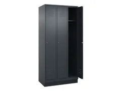 locker,HxBxD 1950x900x500mm,3vak,vak B 300mm,cil.-slot,sokkel