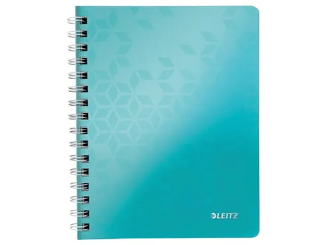 WOW schrift ft A4, geruit 5 mm, ijsblauw