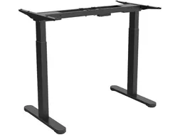 Zit-sta Bureau Frame Zwart Dubbele Motor Werkhoogte 71cm tot 119cm