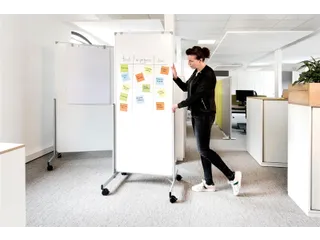 Verrijdbaar Whitebord 75x180cm MAULpro Easy2move - 5
