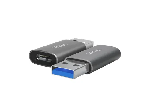 Calyx USB-A-naar-USB-C-adapter 2 Stuks Grijs