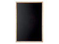 Krijtbord MAUL 40x60cm zwart onbewerkt hout