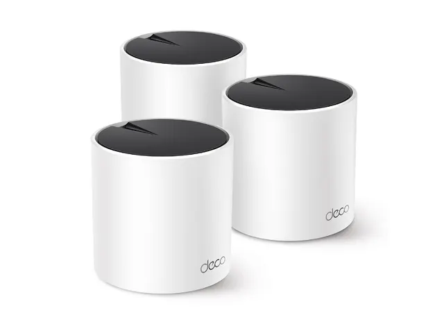 TP-Link DECO X55 (3-Pack), Wit, Intern, Netwerkrouter, Dual-band (2.4