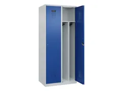 locker voor scheiding van kleding,HxBxD 1850x800x500mm,2vak