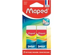 potloodgom Soy medium formaat blister met 2 stuks