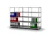 rayonnage pour classeurs,rayonnage suivant,HxlxP 1500x750x600mm