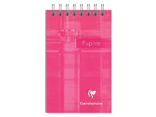 Notitieboek Clairefontaine Puptire 75x120mm spiraal lijn assorti - 3