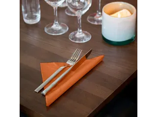 Tork 477843 Lunchservet Oranje 33x33cm 2-laags 1/4 vouw 10x200st - 5