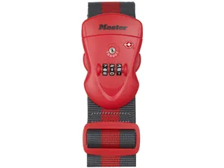 Kofferriem MasterLock TSA rood/zwart - 1
