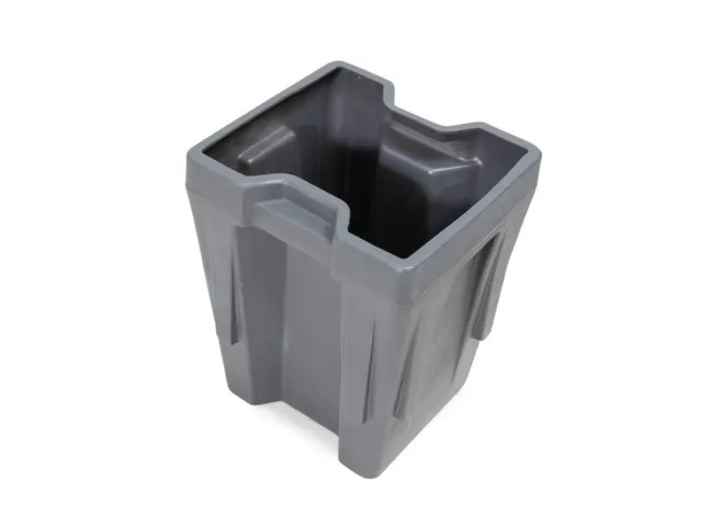 inzetbak,v. stapelbak 300l,HxBxD 440x351x331mm,PE,grijs