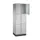 lockerkast,HxBxD 1950x620x500mm,2x3vakken,cil.-slot,sokkel