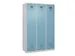 locker voor scheiding van kleding,HxBxD 1850x1200x500mm,3vak