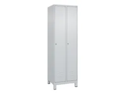 locker,HxBxD 1950x600x500mm,2vak,vak B 300mm,cil.-slot,voeten