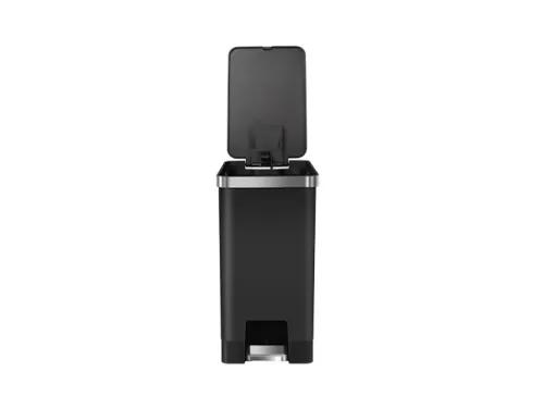 Hana Slim 1 Pedaalemmer 10 Liter Zwart