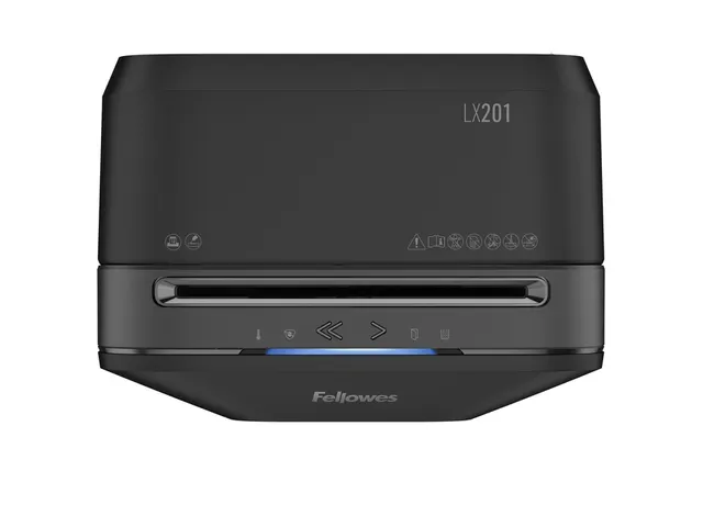 Papiervernietiger Powershred LX201 snippers 2x12mm zwart P-5