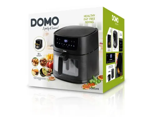 Airfryer Met Kijkvenster Do543Fr 8 Liter 1800 W