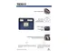 POCSOU professionele posttas blauw nylon 42 x 32 cm met extra vak