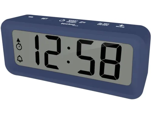 Wekker Technoline WT 175 88x37x21 mm blauw