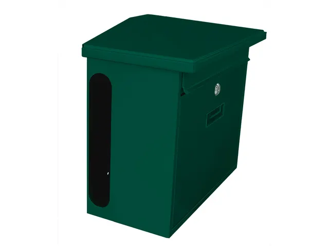 Wandbrievenbus Zamoran Groen Staal