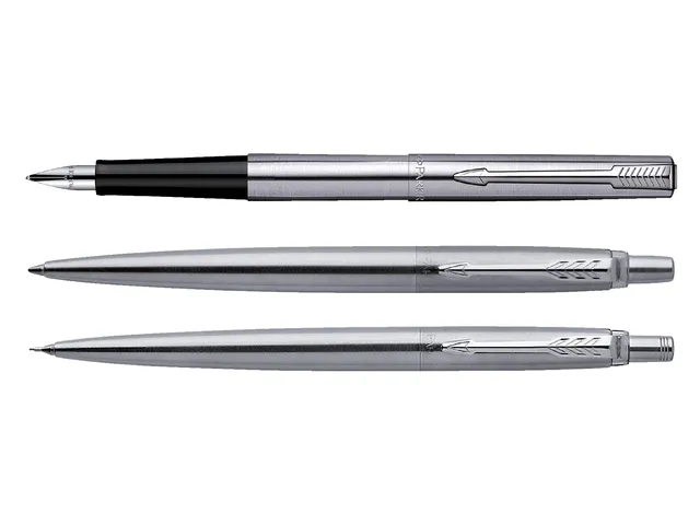 Vulpotlood Parker Jotter stainless steel CT 0.5mm HB