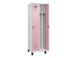 locker voor scheiding van kleding,HxBxD 1950x600x500mm,2vak