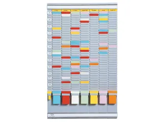 OUTLET Planbord A5540-5811 week 35vaks grijs - 2
