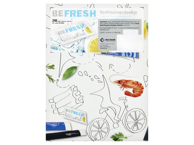 Verfrissingsdoekje van Oordt BeFresh citroen 240x1st