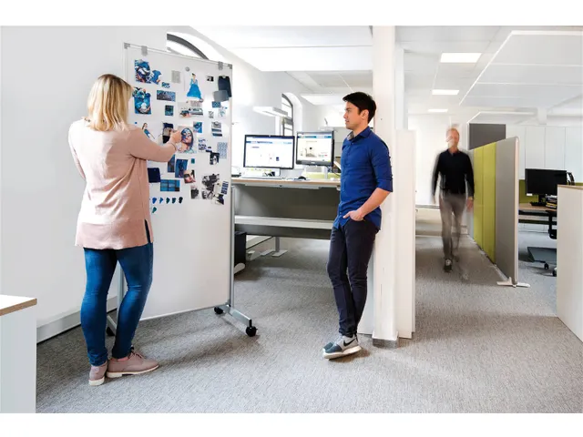 Mobiel Whiteboard MAULpro Easy2move 100x180cm