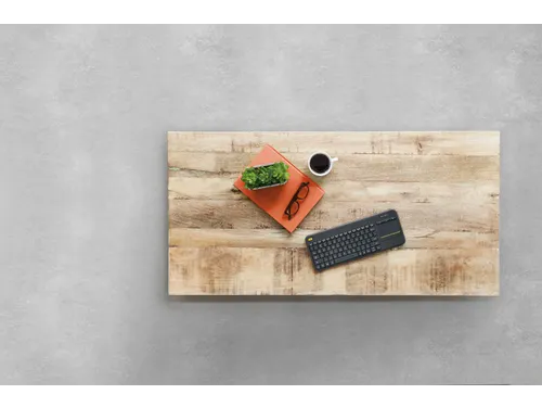 Wireless Touch Keyboard K400 Plus - Zwart, Belge (Azerty)
