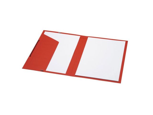 Elastomap Jalema Secolor folio rood karton | Elastomappen.nl