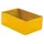 Inzetbak HxLxB 63x162x108mm Polystyreen Geel 50 stuks