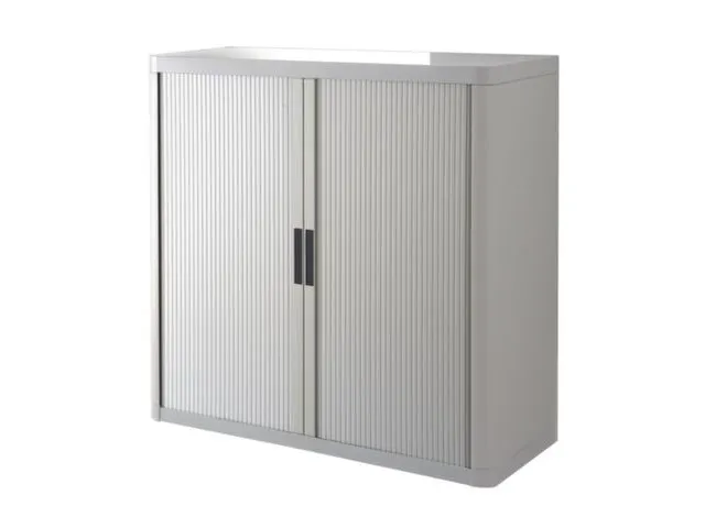 Roldeurkast HxBxD 1040x1100x415mm 2 Oh Grijs