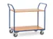 Chariot À 2Plateau X Tube En Acier Force 250Kg Dim 850X500Mm 2 Étage