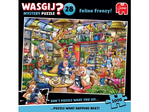 Wasgij Mystery 28 Kat-en-muisspel Puzzel 1000 stukjes