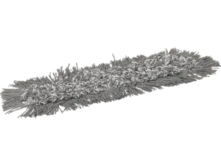 ErgoClean 549640 DAMP 43 mop 40cm vochtig klittenband grijs-wit 5 stuk - 1