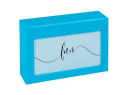 Fotobox walther design Fun 10x15cm 100 foto's oceaan blauw