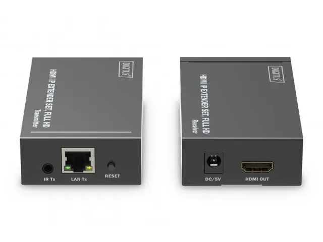 HDMI IP-video-extenderset 120m Full HD 1080p één-op-veel