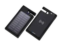Draadloze Powerbank Op Zonne-energie 8.000 Mah - Met Zuignappen
