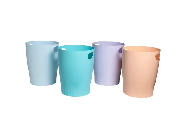 ECOBIN Papiermand 15 L pastel assortiment