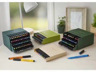 Tekenstift Faber Castell Pitt Artist Pen Brush 48 delig studiobox - 10
